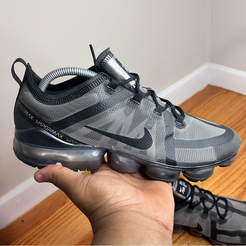 Nike Air VaporMax “2019 Ghost Black Grey”! AR6631 004 Size 10M